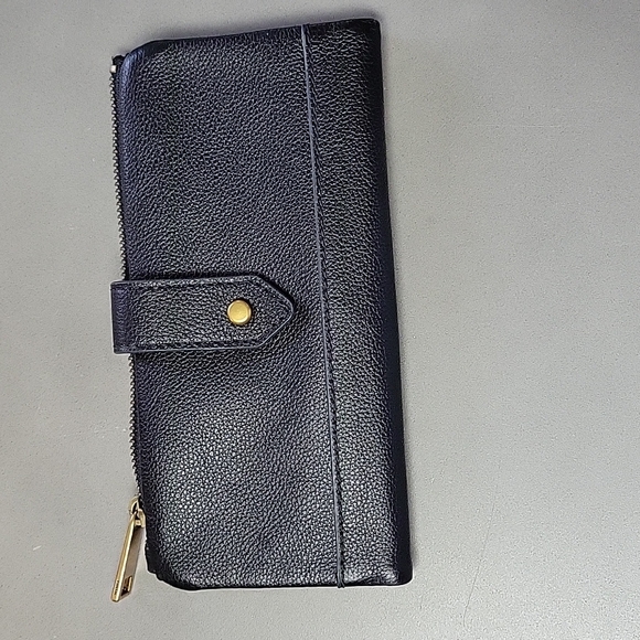 FOSSIL Wallet LAINIE Genuine Leather Black - Picture 4 of 10